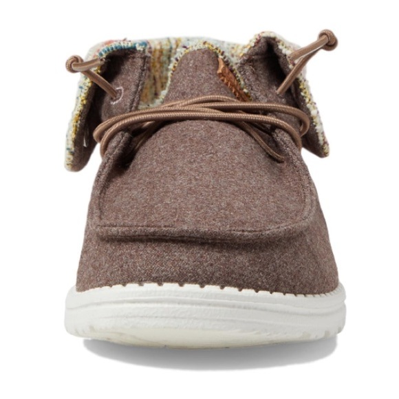 NWT Hey Dude Wendy Wooly Twill Fold Boot - Picture 2 of 6